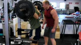 315 x 2 squat