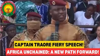 Captain Traoré pushes back against Western powers in a fiery speech