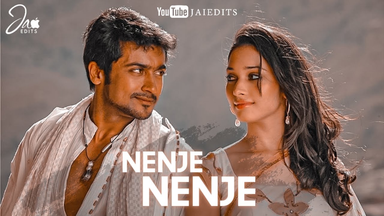 Nenje Nenje Nee Enge💞Ayan Movie💞Love Song Whatsapp Status - YouTube