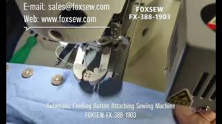 Automatic Feeding Button Attaching Sewing Machine