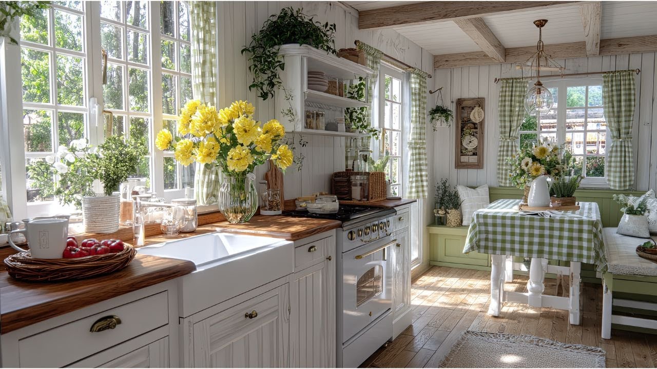 Grandma's Vintage Farmhouse Kitchen Renovation | Rustic Style & Modern Functionality Tips