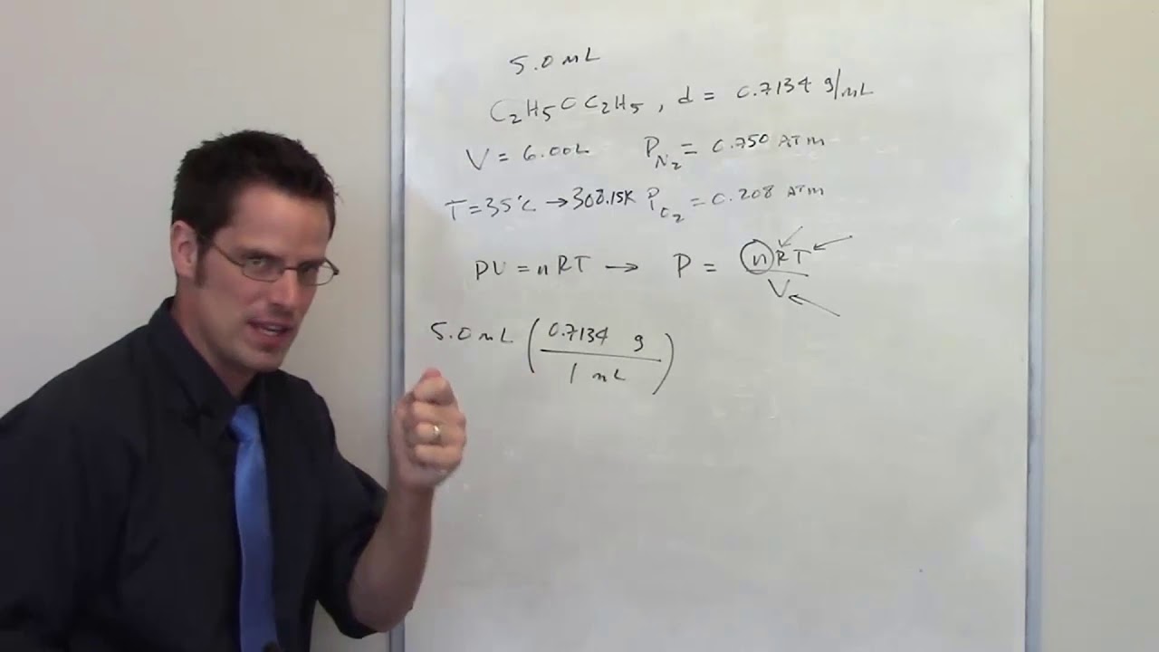 Chapter 10 – Part 12: Dalton’s Law Sample Problem 2 - YouTube