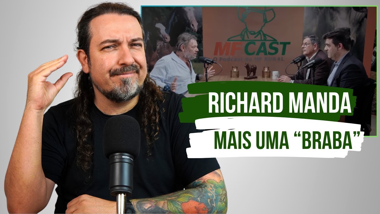 Richard Rasmussen opina sobre bois: "só existem porque a gente come eles"