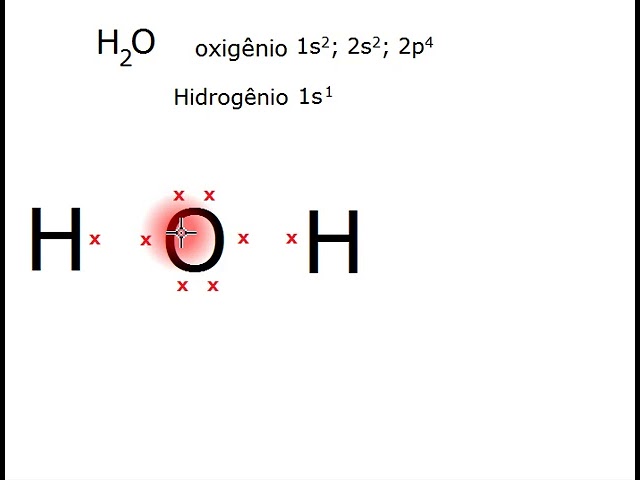 Estrutura De Pontos De Eletrons Para H2o