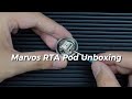 Marvos rta pod  unboxing