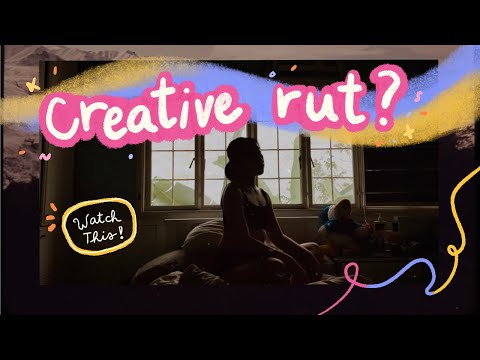 watch this when you're in a creative rut 🌸🍭💙