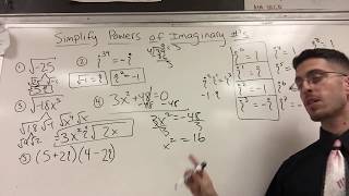 How to Simplify Powers of i