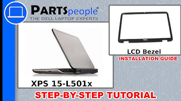 Dell XPS 15-L501x (P11F001) LCD Bezel How-To Video Tutorial