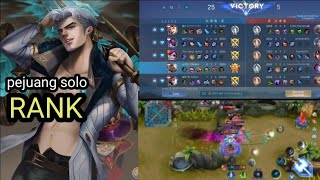 solusi buat para pejuang solo rank pake hero ini di jamin auto win.!!! mobile legends bang bang