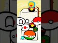 パラオゲーム2!?!? #polandball #ポーランドボール #memes #shorts #スイカゲーム