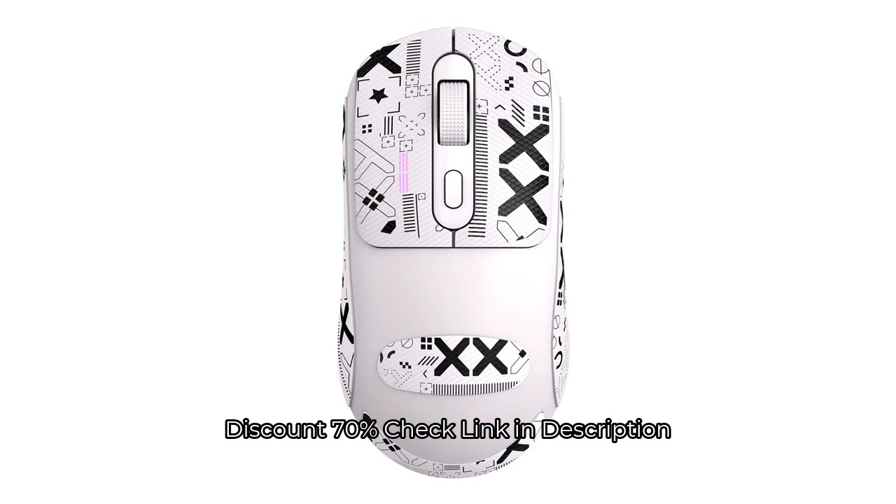 Warvank X8 Wireless Gaming Mouse 500mAh TYPE-C Rechargeable Office Mouse Suitable for Laptop Desktop