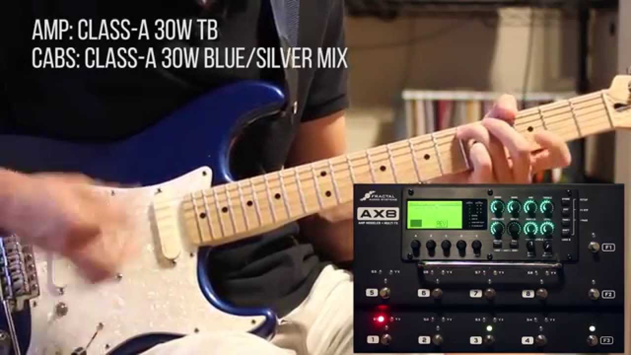 Fractal Audio AX8 - AC30 Top Boost & Vibrolux Reve - YouTube