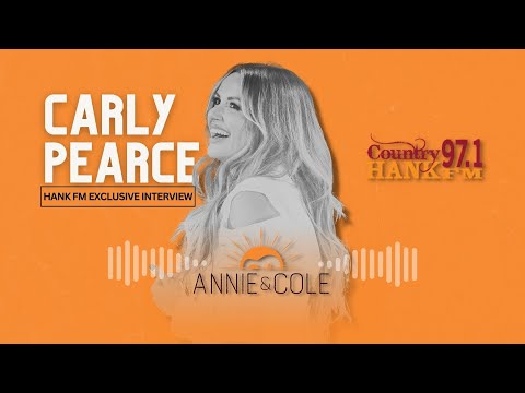 Carly Pearce Exclusive Interview With Annie & Cole On Hank FM!