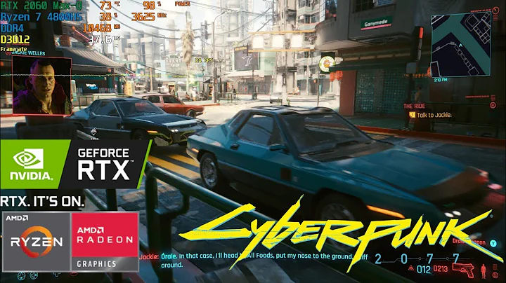 【必看】RTX 2060 Max-Q上的未来都市2077！台湾独家优化！