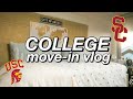 USC MOVE IN DAY | freshman year dorm move in vlog
