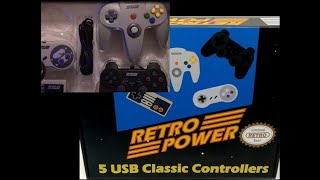 Tech Review - 5 classic USB controllers bundle