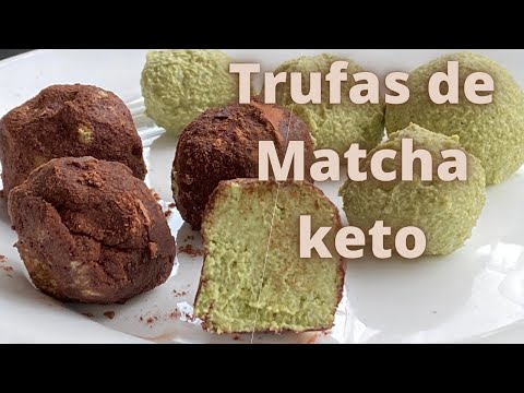 Receta Trufas De Te Matcha