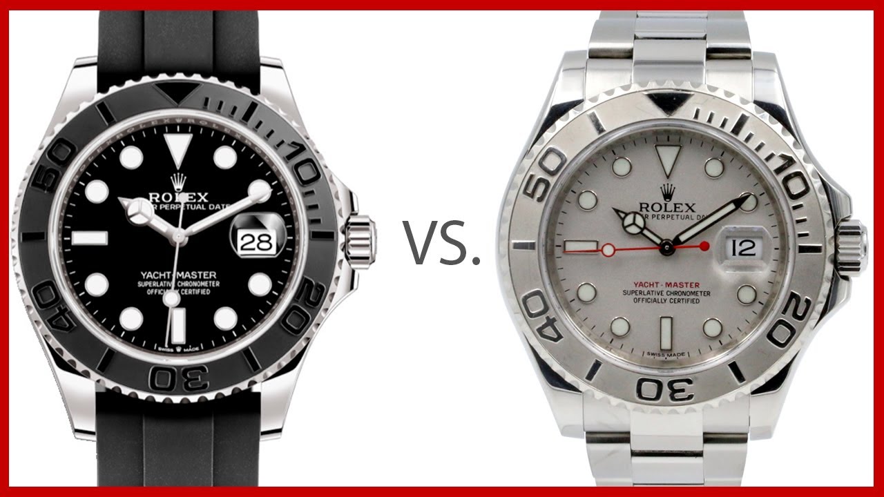 rolex datejust vs yachtmaster