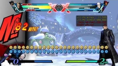 UMvC3 Wesker double super with missiles ft Strider (Shades On)