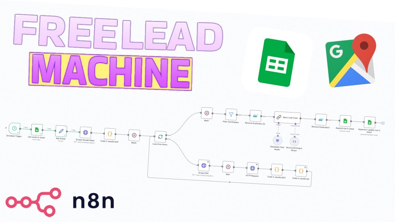 How I Built a Google Maps Scraper in N8N That Finds Emails & Writes Openers for Me
