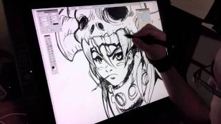 Wacom Cintiq 21UX and Demonstration