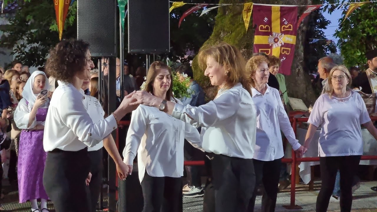 Φήκη Τρικάλων πανηγύρι Αγ. Νικολάου παραδοσιακοί χοροί χορευτικό Συλλόγου Γονέων μέρος 2ο 19-5-2025