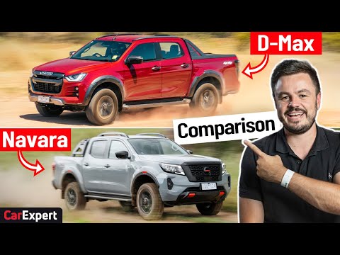 Nissan Navara v Isuzu D-Max పోలిక సమీక్ష (inc. 0-100): ప్రో-4X మరియు X-టెర్రైన్ పోల్చబడింది!