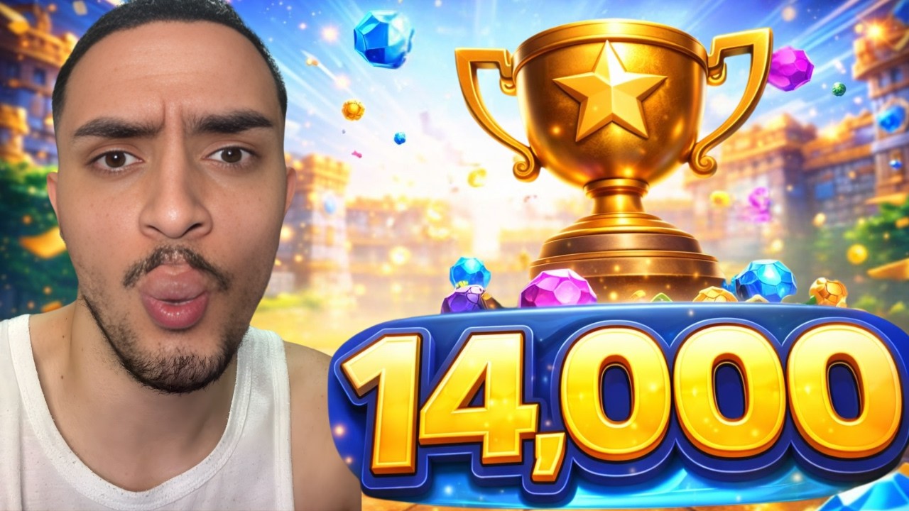 Así Subí A +14000 Copas En CLASH ROYALE!! +30 Victorias Seguidas SIN PERDER!! 😡​😱​❤️‍🔥​
