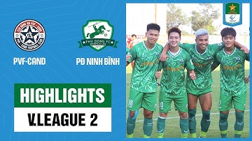 Highlights: PVF-CAND - Phù Đổng Ninh Bình | Đẳng cấp vượt trội, hiệp 1 định đoạt trận đấu