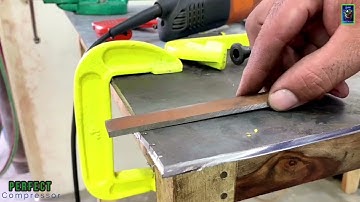 Compressor cutting machine unique idea