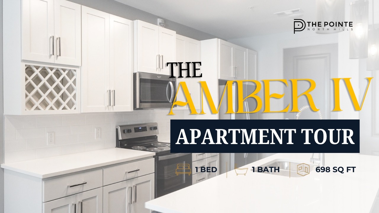 Amber IV 1 Bedroom Apartments in North Little Rock | The Pointe North Hills Tour | The Pointe North Hills