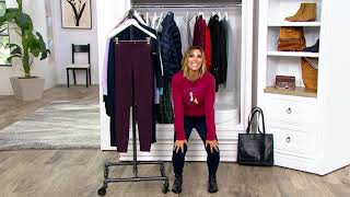 Spanx Jean-Ish Ankle Length Leggings On Qvc