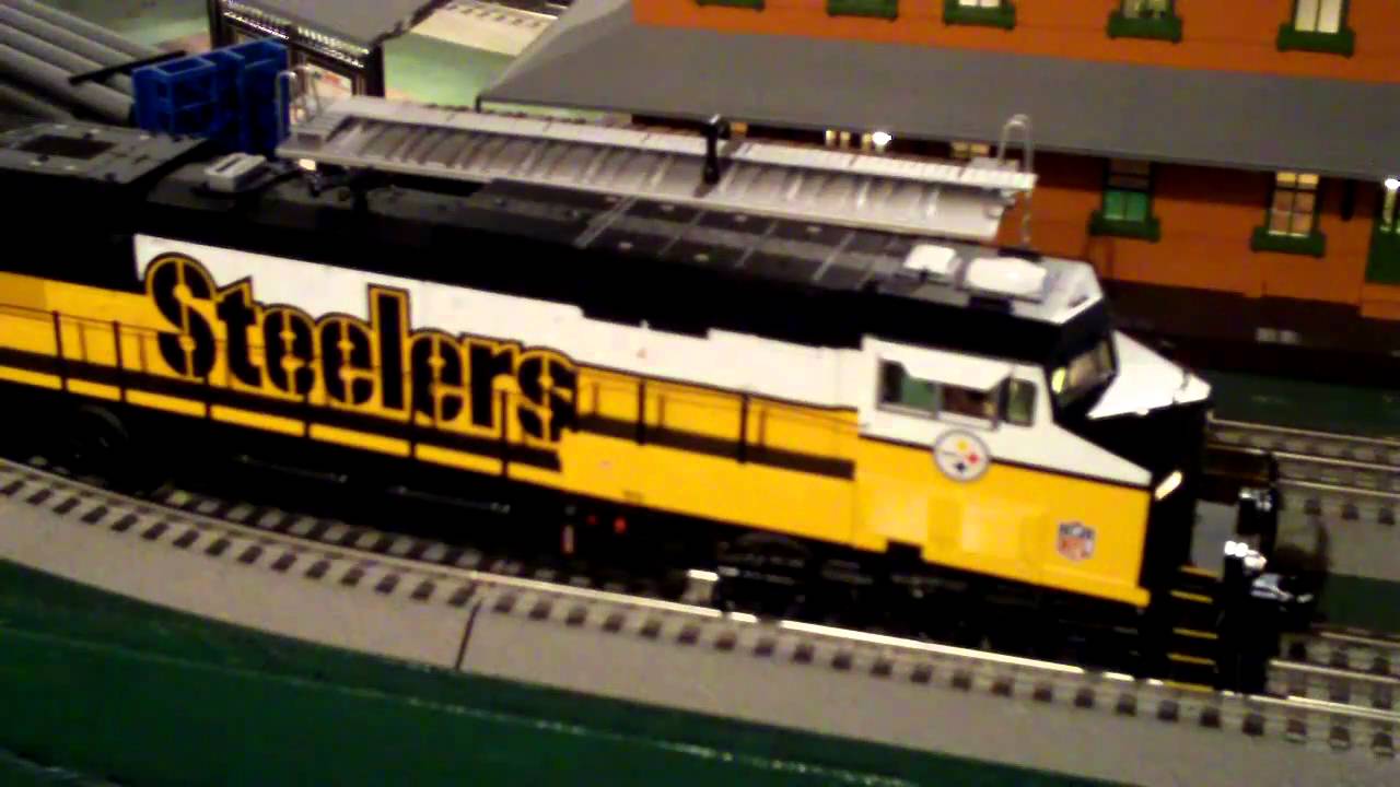 MTH Trains Premier Steelers Set - YouTube
