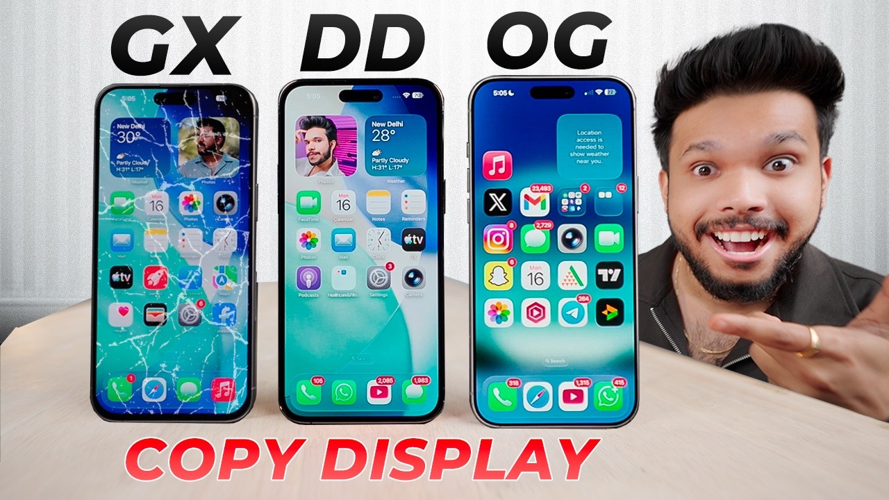 DD , GX , LCD - Best Display From 2nd Hand Market !! - YouTube