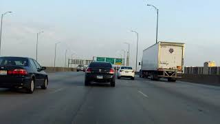 Dan Ryan Expressway (Interstates 90 & 94 Exits 58 to 51) westbound (Local Lanes)