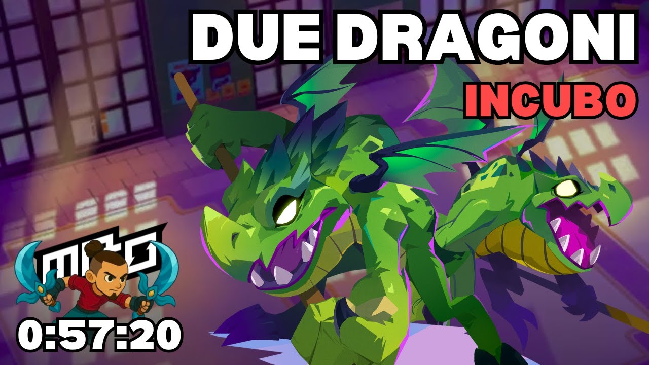DOJO "DUE DRAGONI" INCUBO SPEEDRUN 1 MINUTO - BUILD MIGLIORE - MOCO ITA