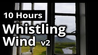 WIND SOUNDS - Wind Whistling through a Window - SLEEP SOUNDS for Relaxing, Ambience, White Noise