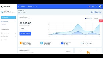 Bootstrap 5 Free Admin Dashboard Template 5