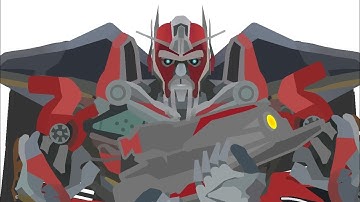 SENTINEL PRIME KILLED IRONHIDE SCENE ANIMATION - TRANSFORMERS DOTM ANIMATION