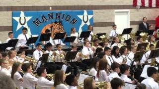 Mannion MS band concert 2