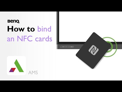 [BenQ FAQ] Public Display Product_AMS - How to bind NFC Card?