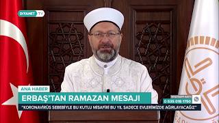 Erbaş'tan Ramazan Mesajı