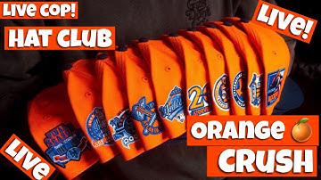 Live Cop! Hat club Orange Crush