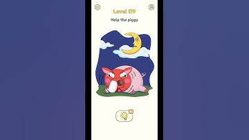 Dop 2 Android Gameplay Level 179 "Help the piggy" #shorts  #dop2 #gameplay #deleteonepart