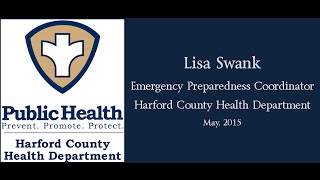 Harford County Health Department Emergency Preparedness