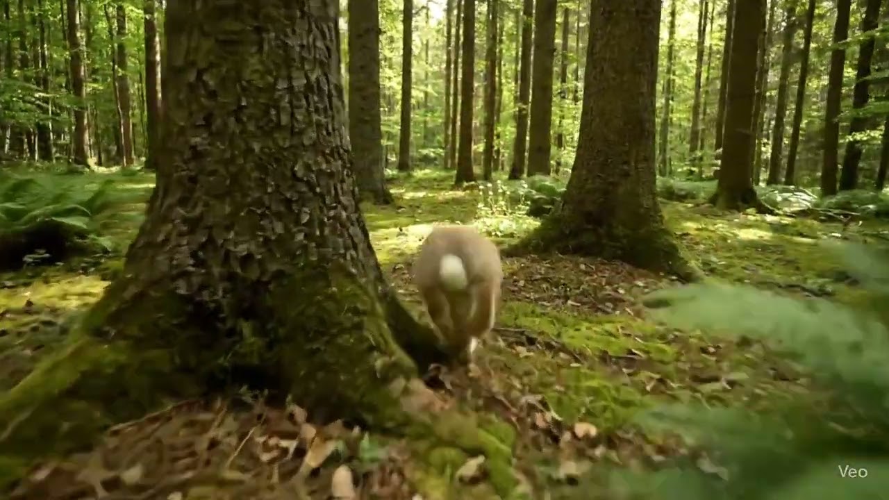 Walk through the woods 