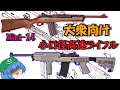 民生AR-15と共に米国市場を闊歩した大衆向け小口径高速ライフル"Mini-14"【ゆっくり銃器解説#102】(Mini-14GB、AC-556、Mini Thirty、Ranch Rifle 等)