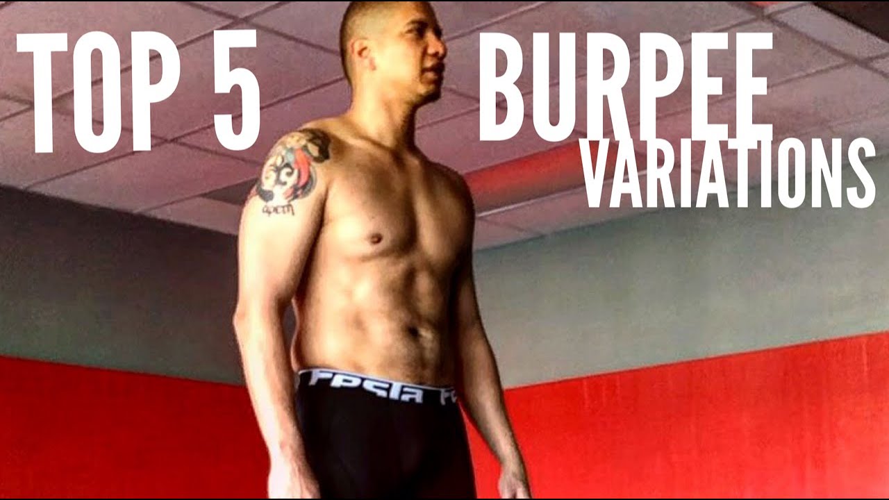 Top 5 BURPEE VARIATIONS - shred fat with these high intensity bodyweight exercises