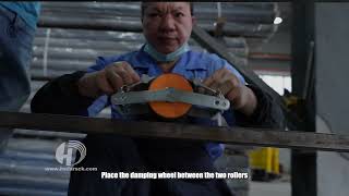 How to Assemble and Adjust the Damper on Gravity Flow Racks?
