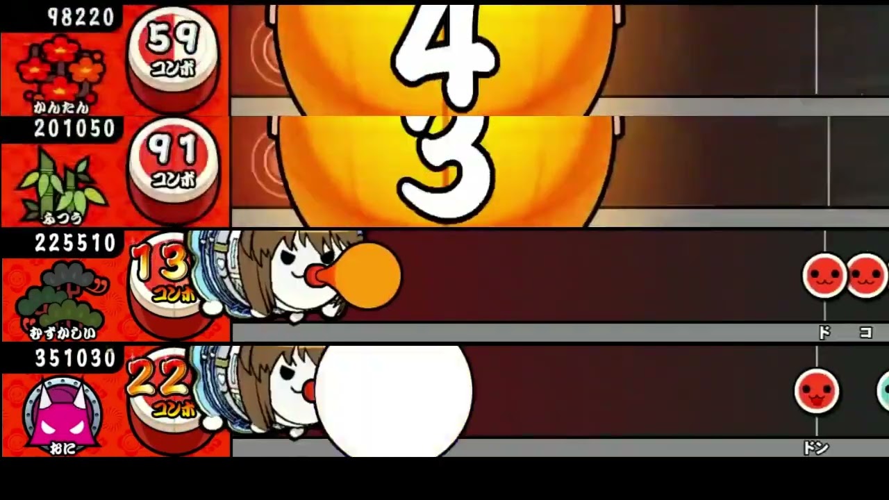 太鼓の達人 AC】マジで…!?【全難易度同時再生】 - YouTube